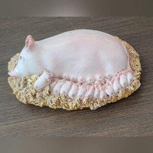 Basil Matthew's pig figurine